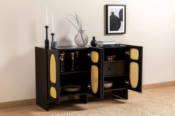Hanah Home Simona 80 - Negro